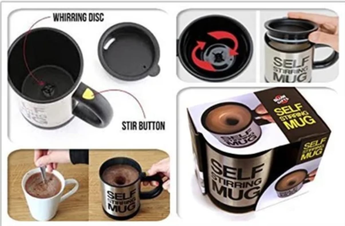 Miniatura 3 de TAZA AUTOBATIDORA - COLOR: ROJO